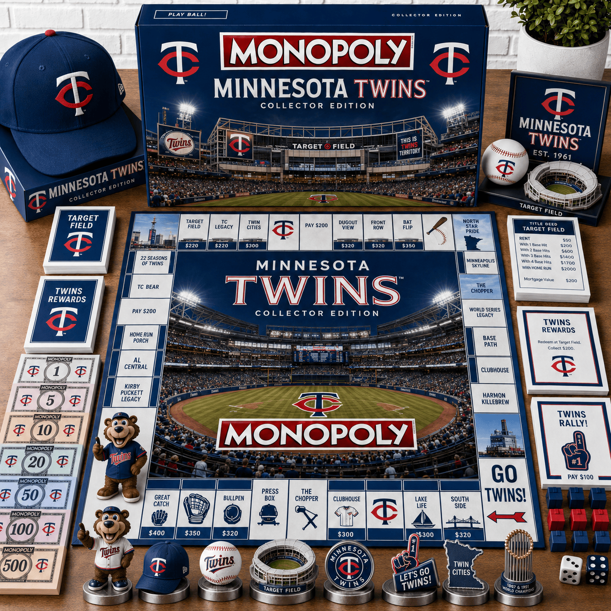 Premium MNST Board Game BMD