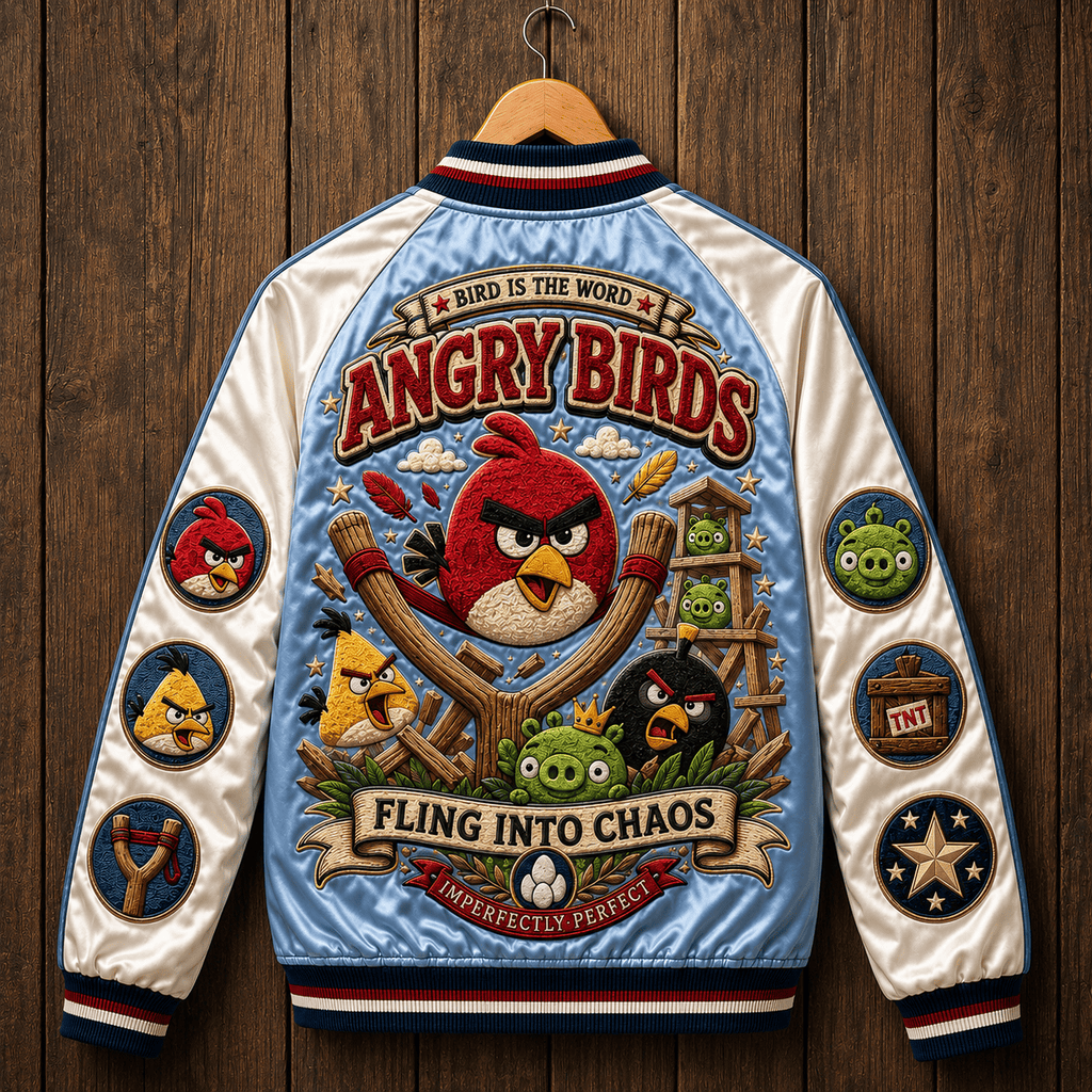 PREMIUM AGB SATIN BASEBALL JACKET NTNA
