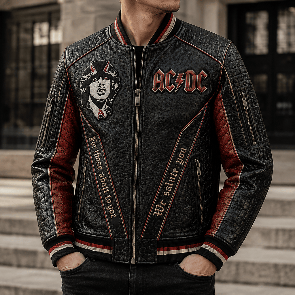Premium ACD Leather Zipper Jacket PVNA