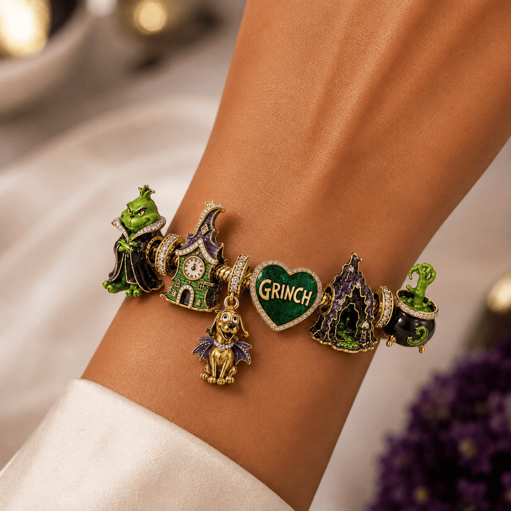 TGR Gold Charm Bracelet Set BMD