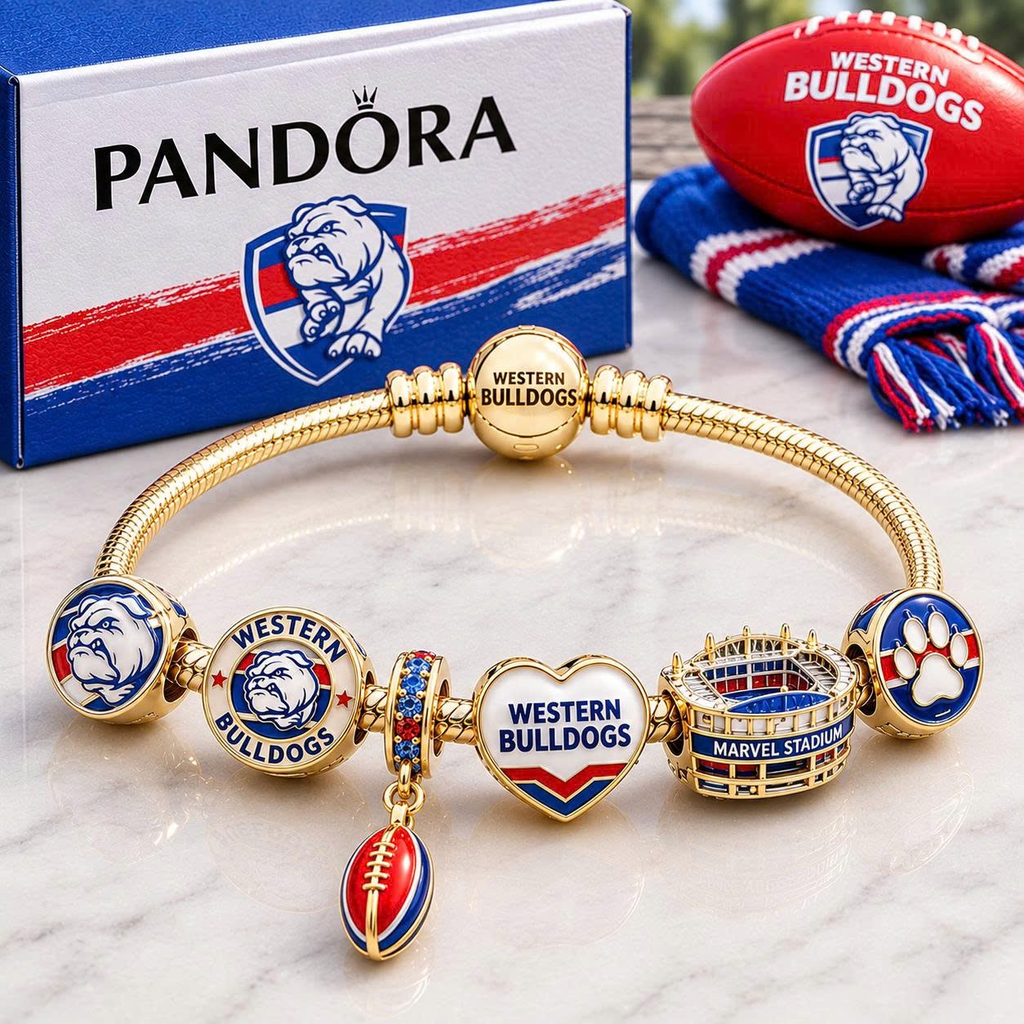 WTB Gold Charm Bracelet Set VTH