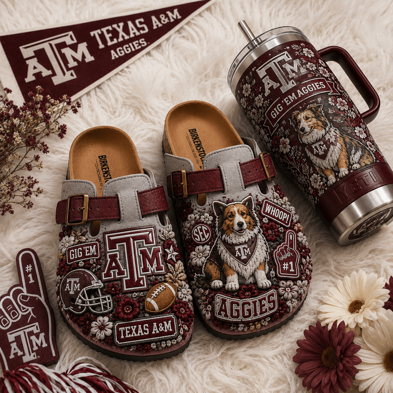 PREMIUM TAMA MINK SUEDE CLOGS TTNL