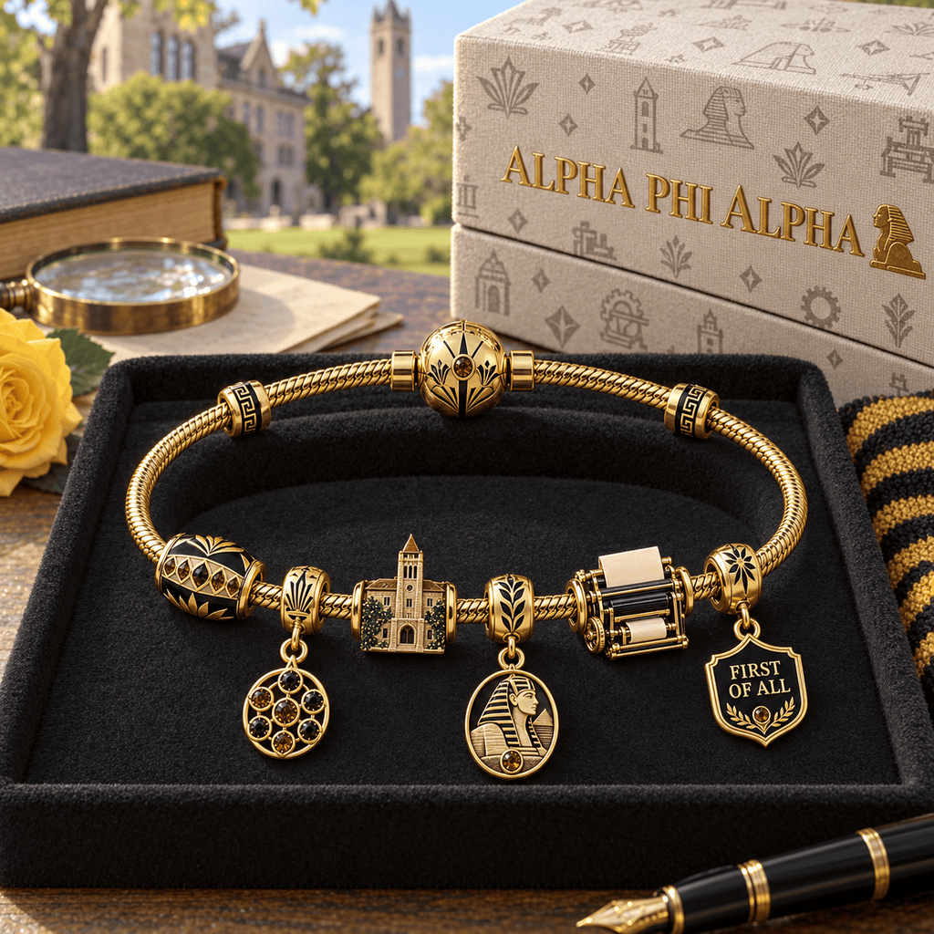APA Gold Charm Bracelet Set HQH