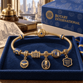ROTI Gold Charm Bracelet Set HQH