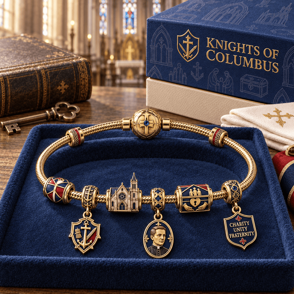KOCB Gold Charm Bracelet Set HQH