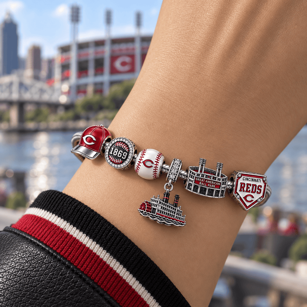 CCR Silver Charm Bracelet Set PTT