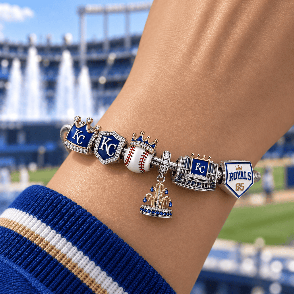 KCR Silver Charm Bracelet Set PTT