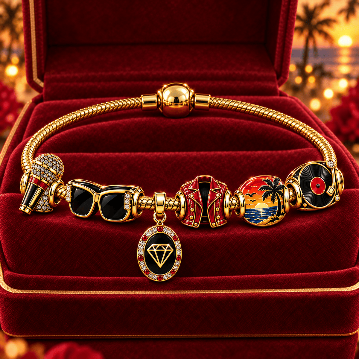 RHN Gold Charm Set PNPA