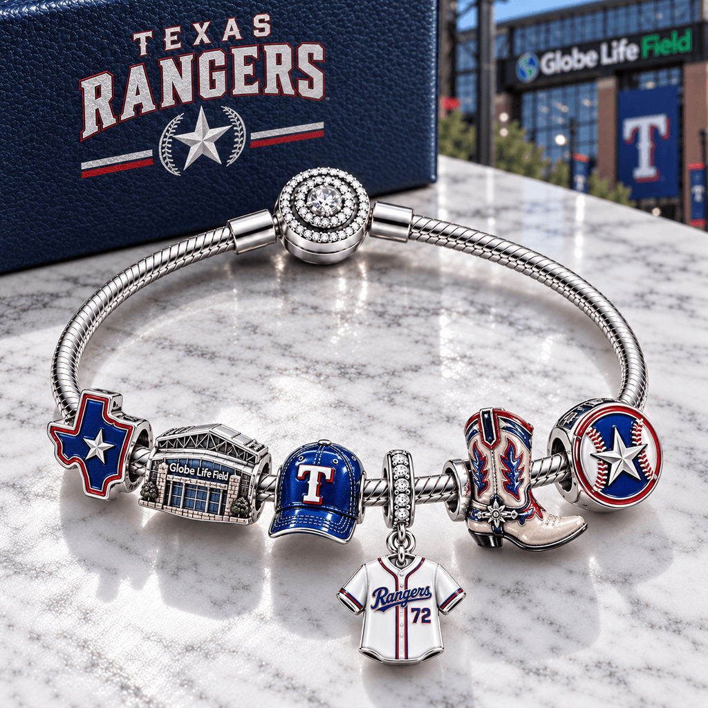 TXG Silver Charm Bracelet Set PTT