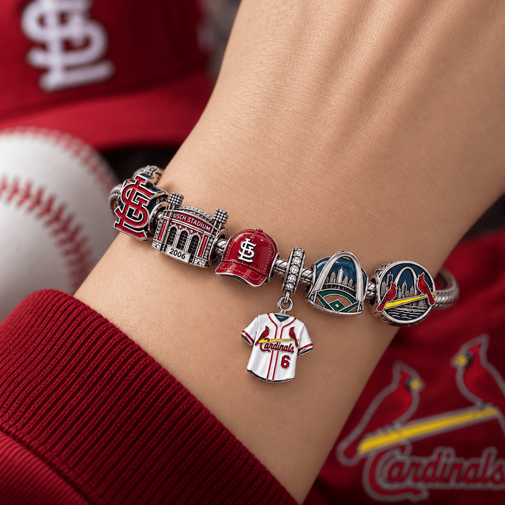 SLVC Silver Charm Bracelet Set PTT