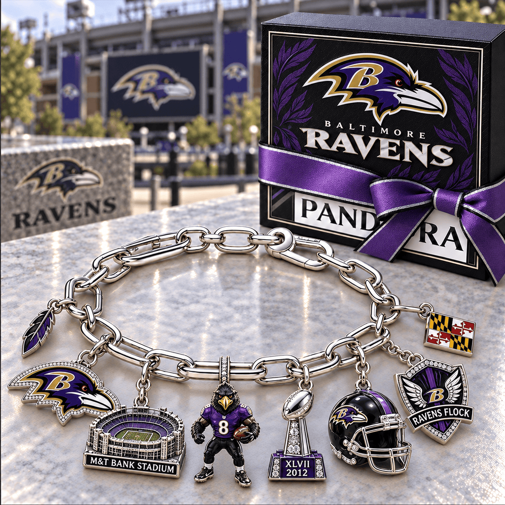 BTR Silver Charm Bracelet Set NTVA