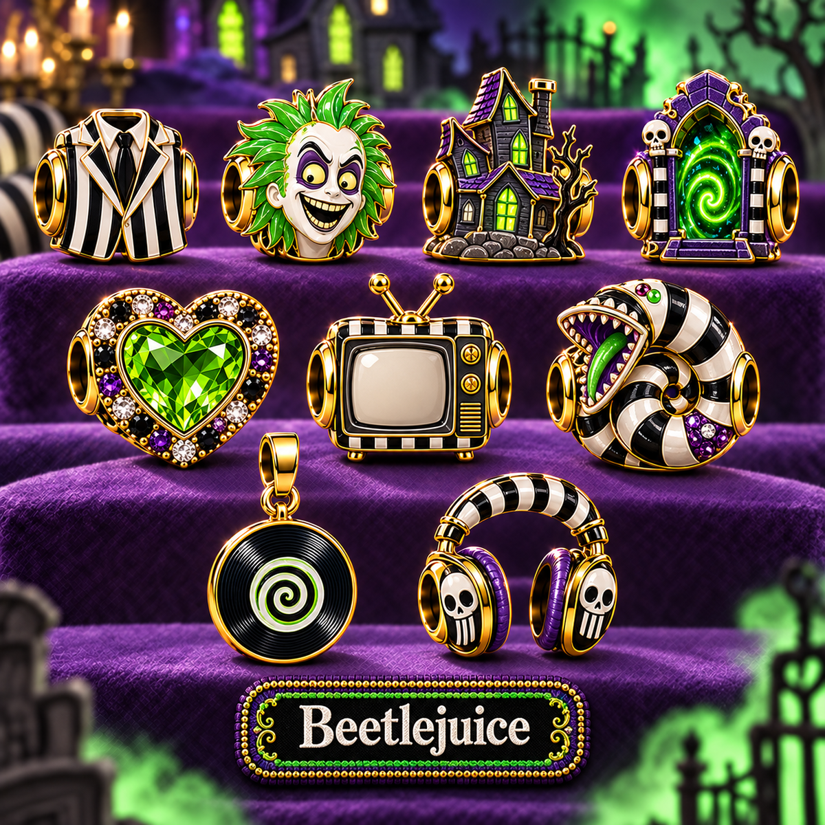 BTJ Gold Charm Set PNPA