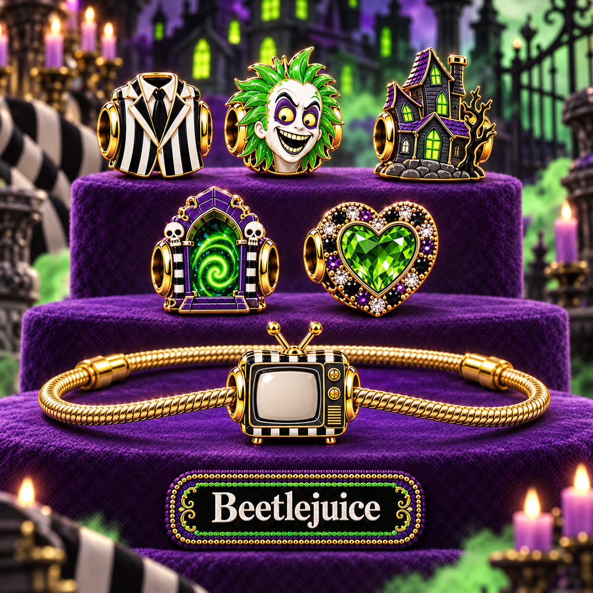 BTJ Gold Charm Set PNPA