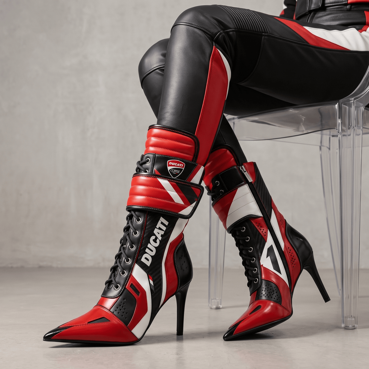 Premium DCT Leather Boots TNSM
