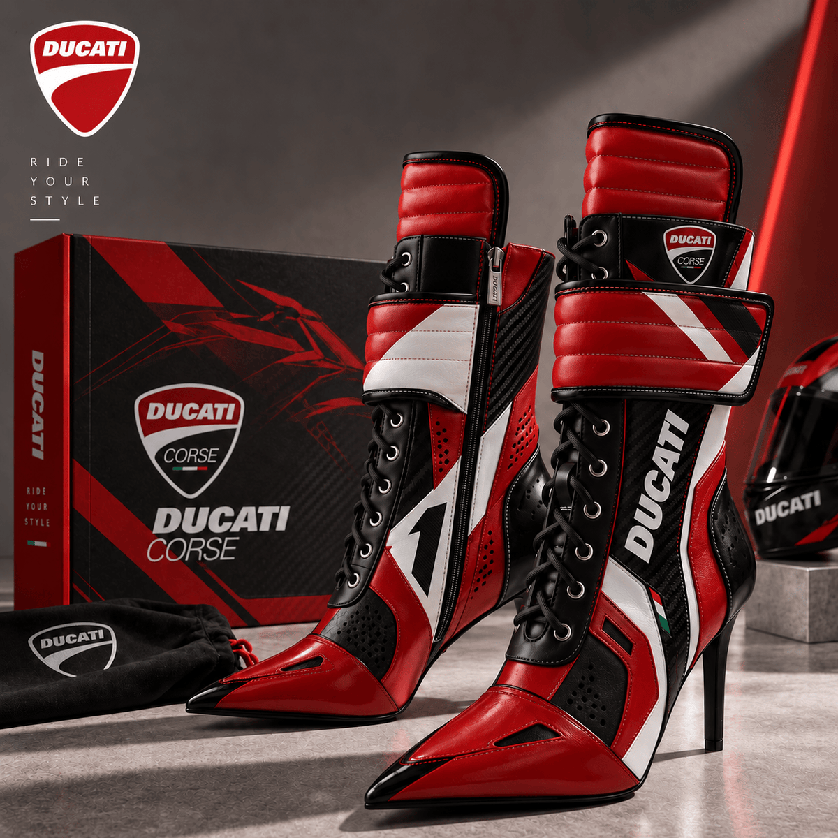 Premium DCT Leather Boots TNSM