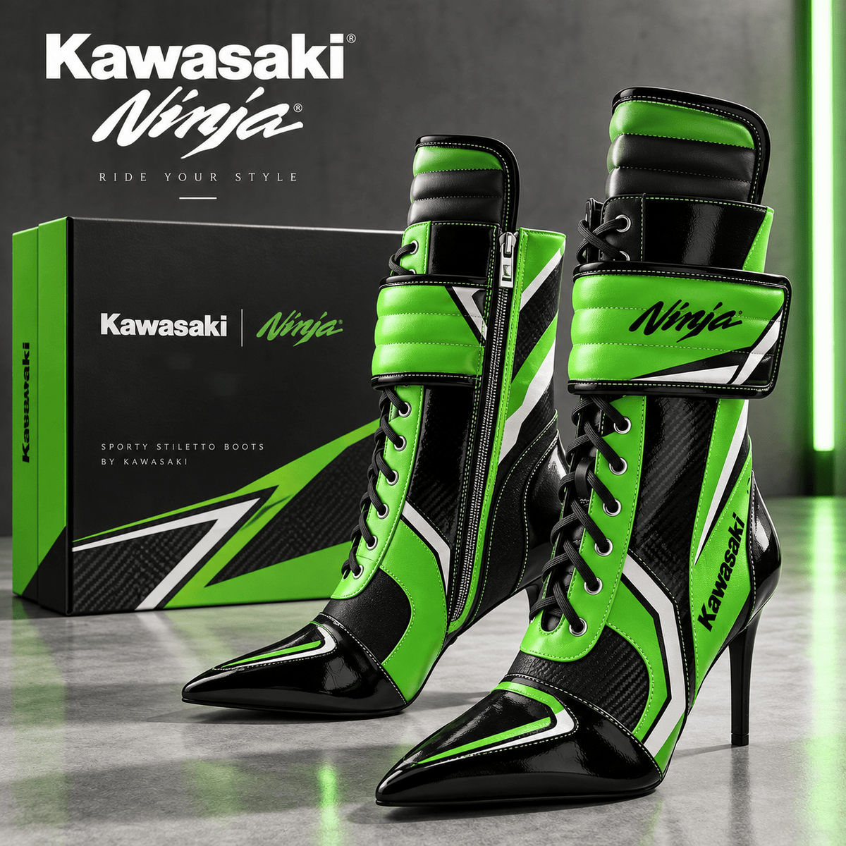 Premium KAWA Leather Boots TNSM