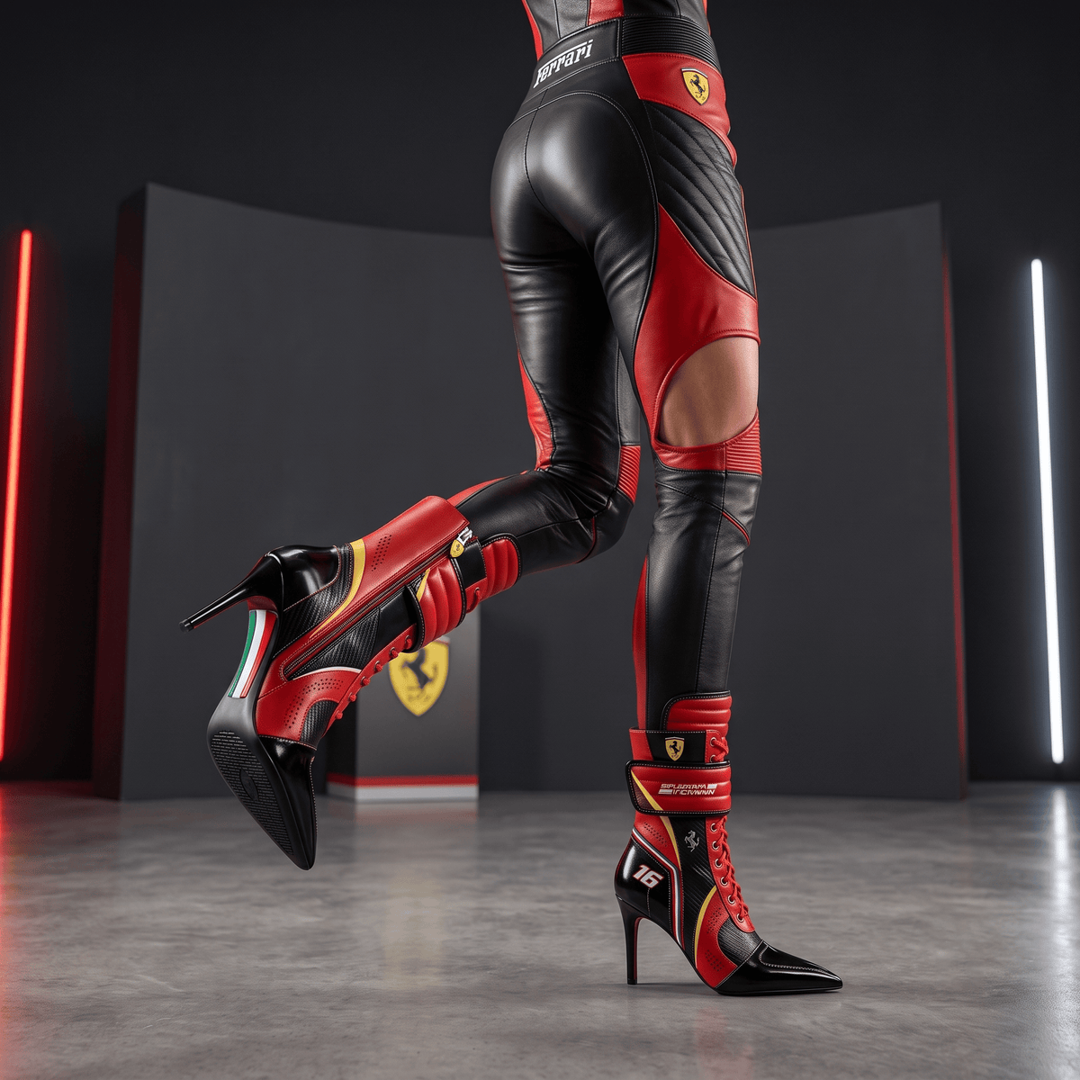 Premium SCF Leather Boots TNSM