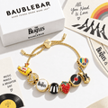 TBE Gold Charm Bracelet Set BMD
