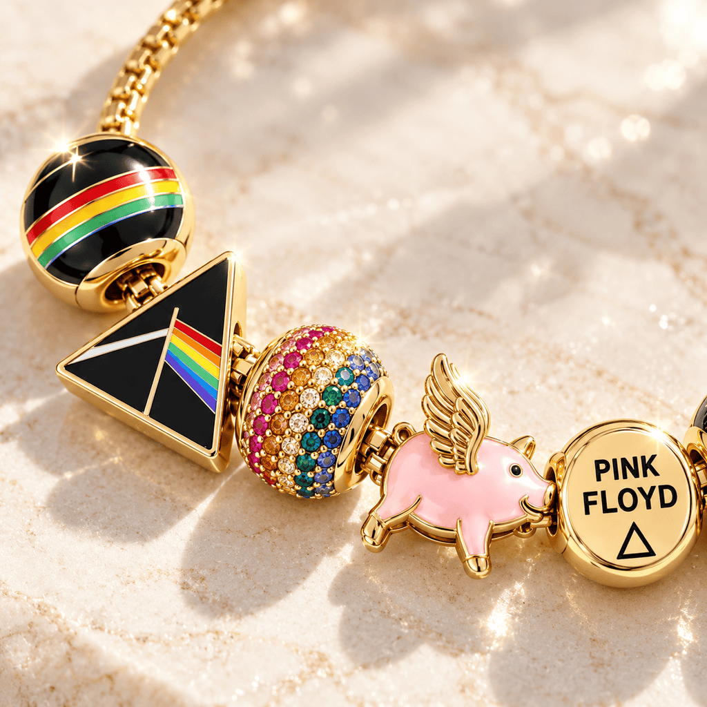 PKFL Gold Charm Bracelet Set BMD
