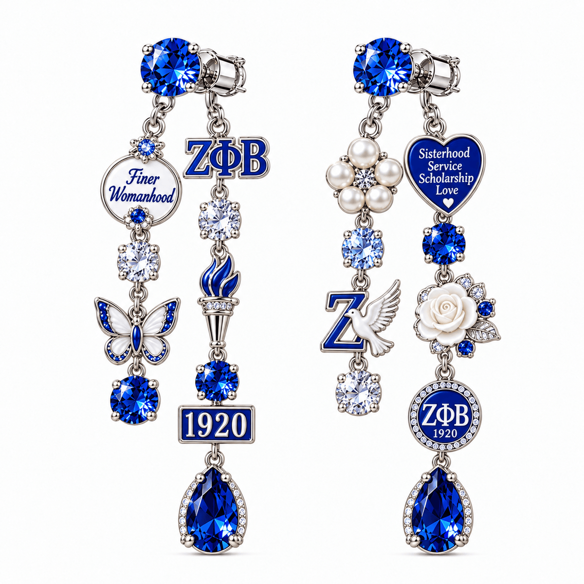 Premium ZPB Dangle Earrings NTNA